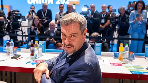 CSU-Chef Söder sieht die Union ein Jahr vor der Bundestagswahl auf gutem Kurs.
