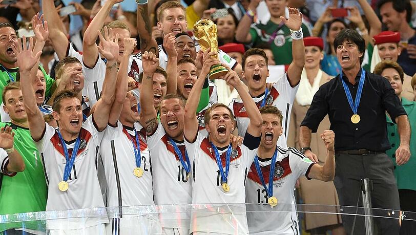 WM-Sieg 2014: Beim Triumph in Rio gehörten sechs U21-Europameister von 2009 zum deutschen Kader. WM-Sieg 2014: Beim Triumph in Rio gehörten sechs U21-Europameister von 2009 zum deutschen Kader.