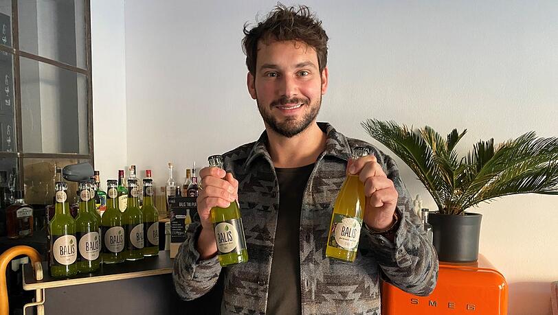 Mit seiner Firma Balis macht Robert Redweik spritzige Basilikum-Limonade populär. Mit seiner Firma Balis macht Robert Redweik spritzige Basilikum-Limonade populär.