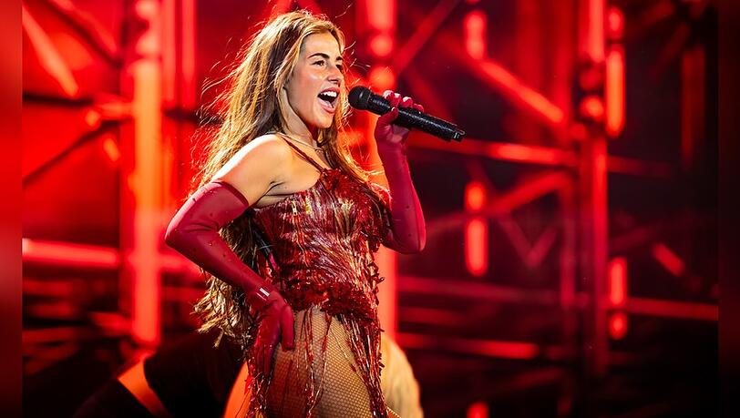 Sarah Engels bei den Proben zum Vorentscheid "Eurovision Song Contest - Das deutsche Finale 2026".