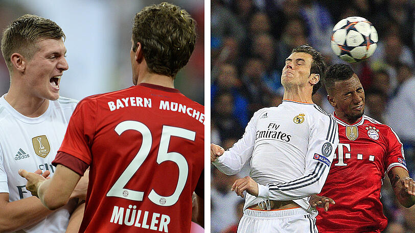 Bayern gegen Real gab es bereits 10 Mal in der K.O.- Phase der Champions League