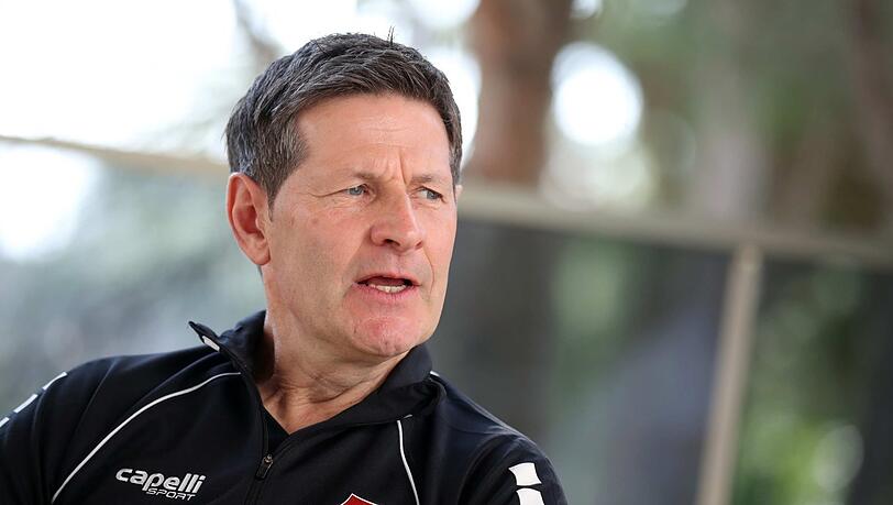 Enttäuscht: Türkgücü-Trainer Andreas Heraf.