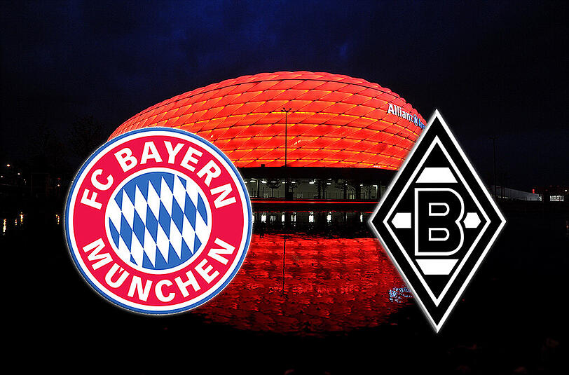 Am Sonntag trifft der FC Bayern in der Allianz Arena auf Borussia Mönchengladbach.