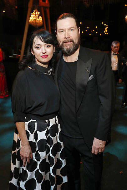 Rea Garvey und Josephine bei der Verleihung "Goldene Kamera" 2019.