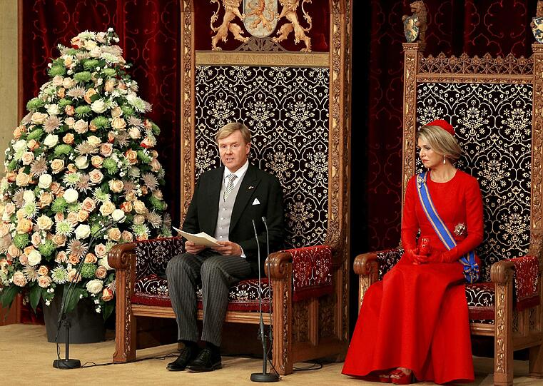König Willem-Alexander gedenkt am "Prinjesdag" der Opfer von MH17.