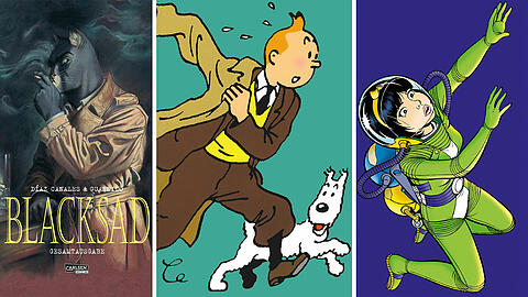 Privatdetektiv John Blacksad, Tim und Struppi oder Supergirl Yoko Tsuno: Comics lassen sich nicht in eine Schublade stecken.