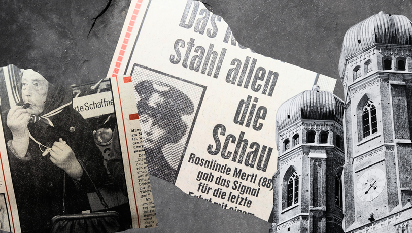 Sie war seit 1914 im Dienst: Die 88-jährige Rosalinde Mertl war die älteste noch lebende Trambahnschaffnerin in München. In der AZ wurde sie neben anderen ihrer Zunft vor 50 Jahren geehrt. Sie war seit 1914 im Dienst: Die 88-jährige Rosalinde Mertl war die älteste noch lebende Trambahnschaffnerin in München. In der AZ wurde sie neben anderen ihrer Zunft vor 50 Jahren geehrt.
