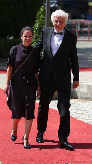 Udo Wachtveitl und seine Freundin Lila Schulz.
