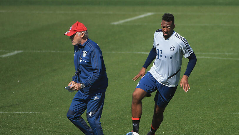Verlassen den FC Bayern beide im Sommer: Hermann Gerland (li.) und Jerome Boateng.