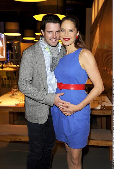 Stars feiern im Restaurant Olympiasee eine kulinarische Party: Mit dabei Doreen Dietel, Wigald Boning, Simone Ballack