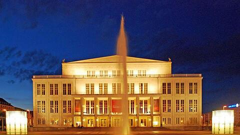 Blick auf das Opernhaus Leipzig. Foto: Andreas Schmidt/Leipzig Tourismus und Marketing GmbH/obs