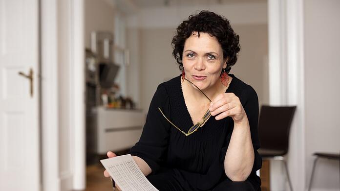 Die Bratschistin Tabea Zimmermann.