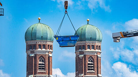 Die Frauenkirche ist Münchens Wahrzeichen mitten in der Altstadt. Die Innenstadt steht jetzt vor dem größten Umbau seit 1972. Das sind die Pläne.