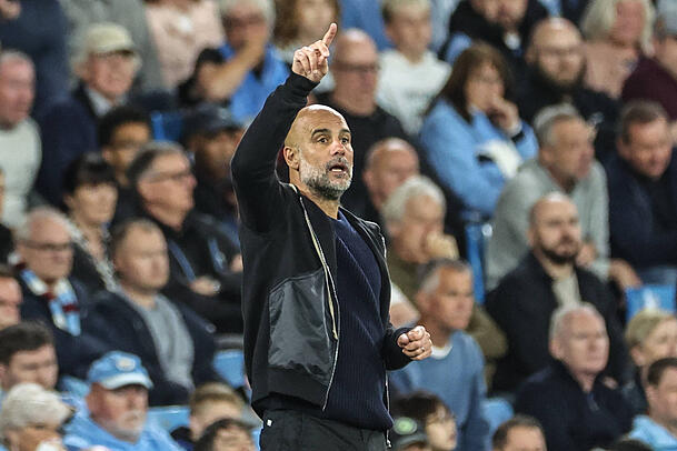 Pep Guardiola feierte mit Manchester CIty 2016/17 neun Siege zum Auftakt.