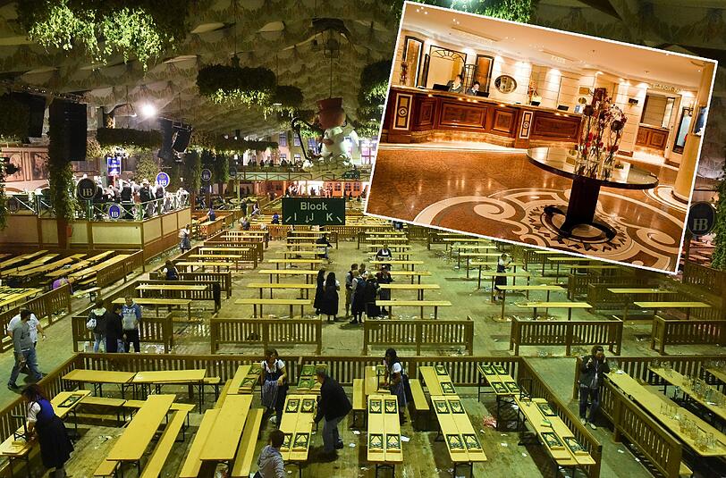 Wirds dieses Jahr nicht nur im Zelt, sondern auch in den Hotelhallen leerer?