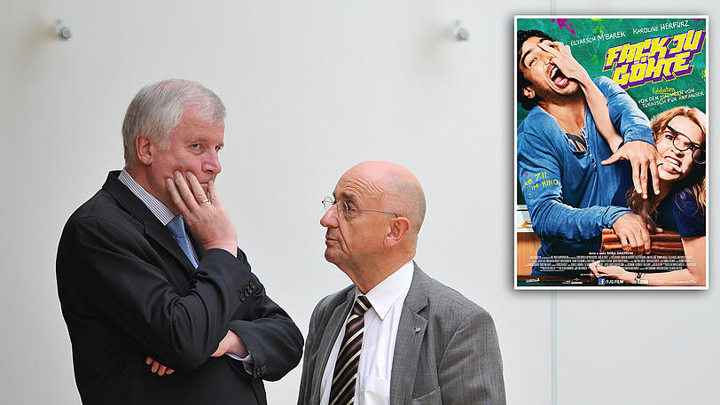Alfred Sauter (r.) wird vorgeworfen, Aktien-Tipps erhalten zu haben (l. Horst Seehofer).