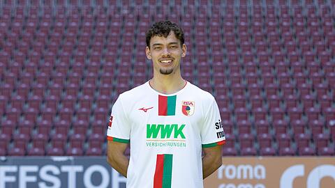 Fototermin FC Augsburg, Aaron Zehnter (FC Augsburg).
