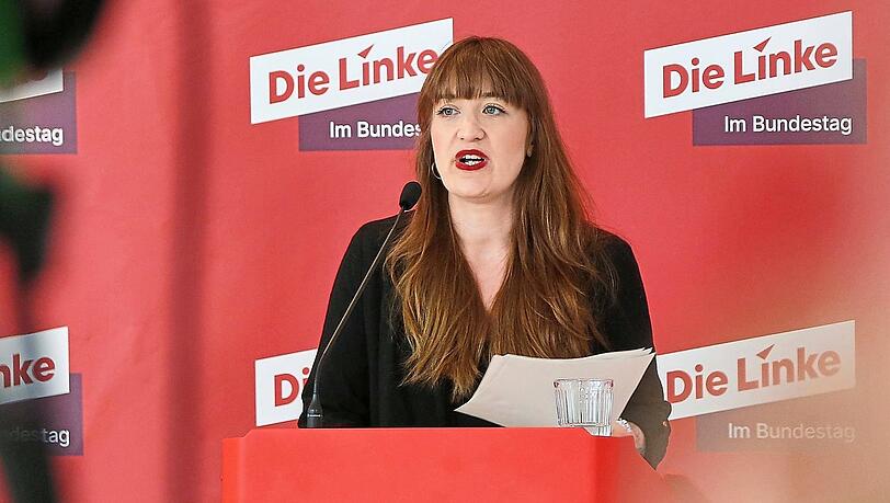 Die Linke bietet konkrete Lösungen und Hilfsangebote, sagt deren Bundes-Fraktionschefin Heidi Reichinnek - im Gegensatz zur AfD. Die Linke bietet konkrete Lösungen und Hilfsangebote, sagt deren Bundes-Fraktionschefin Heidi Reichinnek - im Gegensatz zur AfD.