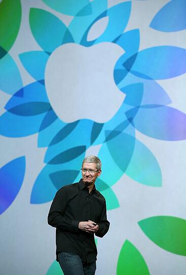 Am Dienstag stellte Apple sein erneuertes iPad vor. Weil es nur 450 Gramm wiegt erhält es den Beinamen Air.