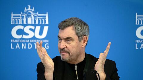 CSU-Chef S&ouml;der bringt eine L&auml;nderfusion ins Spiel. Aus Sachsen-Anhalt kommt ein satirischer Widerspruch.