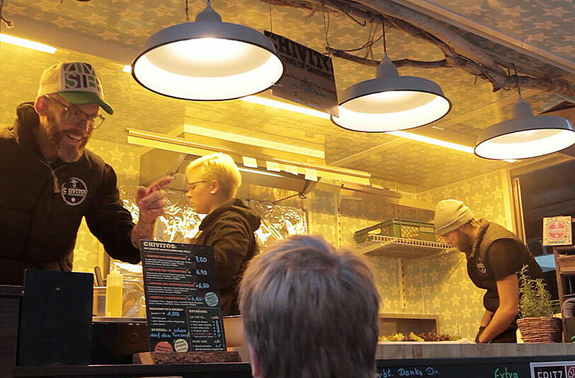 Street Food - nicht nur lecker, sondern auch kommunikativ.
