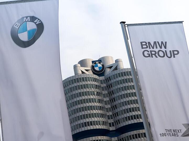 Die BMW-Zentrale.