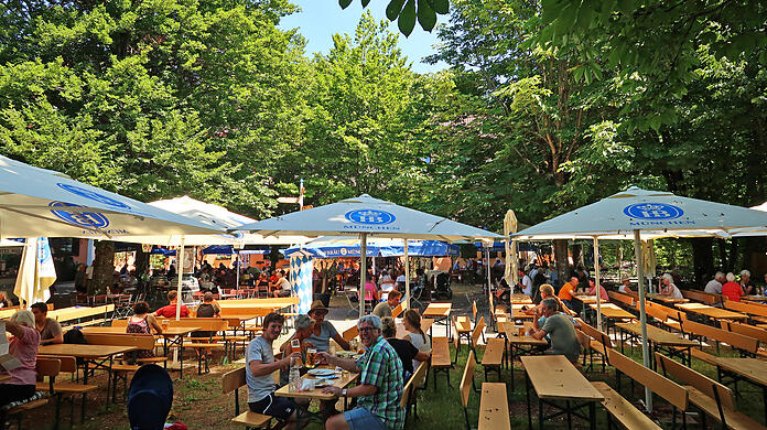 Waldgasthof Buchenhain: Der beliebteste Biergarten Deutschlands im Jahr 2021.