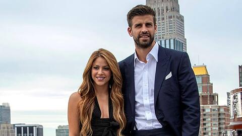 Shakira und Gerard Piqué, hier im Jahr 2019, haben sich im Sommer 2022 getrennt.