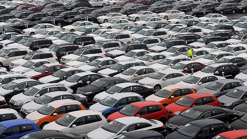 Deutschland profitiert von der florierenden Autobranche. Deutschland profitiert von der florierenden Autobranche.