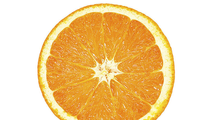 Keine Vorstellung, wie Sie sich Faszien vorstellen müssen. Am einfachsten geht es am Beispiel einer aufgeschnittenen Orange. Keine Vorstellung, wie Sie sich Faszien vorstellen müssen. Am einfachsten geht es am Beispiel einer aufgeschnittenen Orange.