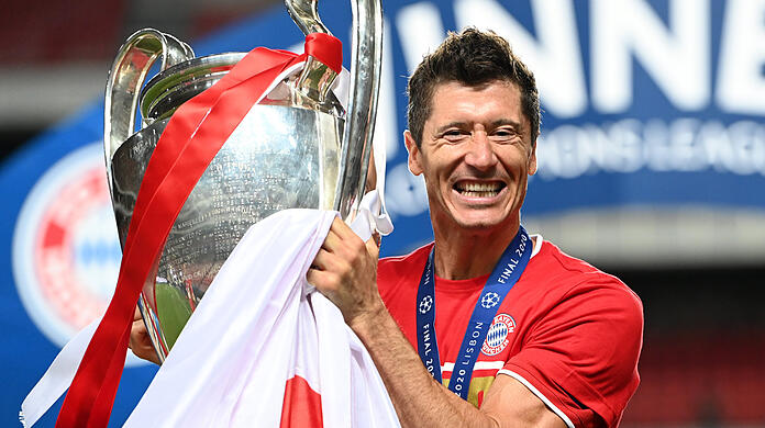 Deutschlands Fußballer des Jahres: Bayern-Star Robert Lewandowski.