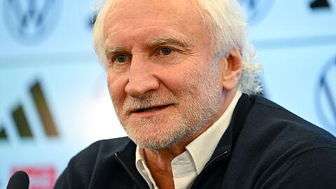 Sieht Frankreichs Nationalteam als Maßstab: Rudi Völler.