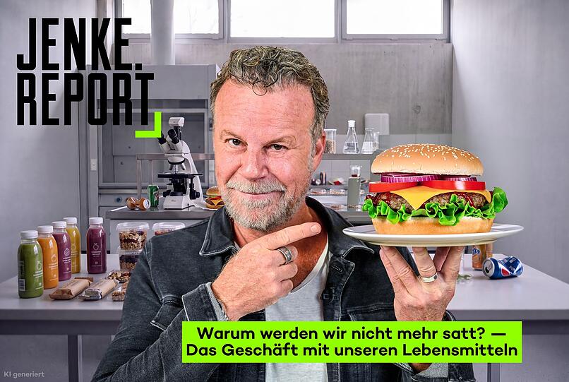Was sollte man essen, um sich besser zu fühlen und gesünder zu leben? Sogenannte "Ultra-Processed Foods" gelten als höchst problematisch. In "JENKE. REPORT. Warum werden wir nicht mehr satt?" geht Jenke von Wilmsdorff der Wirkung von hochverarbeiteten Lebensmitteln auf den Grund - und er sagt, wie man deren Sog entkommt. Was sollte man essen, um sich besser zu fühlen und gesünder zu leben? Sogenannte "Ultra-Processed Foods" gelten als höchst problematisch. In "JENKE. REPORT. Warum werden wir nicht mehr satt?" geht Jenke von Wilmsdorff der Wirkung von hochverarbeiteten Lebensmitteln auf den Grund - und er sagt, wie man deren Sog entkommt.