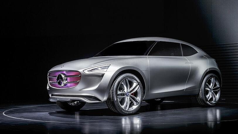 Deutsch-chinesische Formensprache: Die Mercedes-Studie G-Code soll die Bedürfnisse und den Geschmack des asiatischen Markts widerspiegeln.