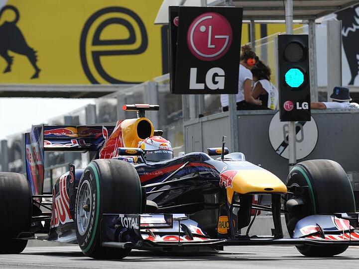 Hat die Pole gepachtet: Sebastian Vettel.
