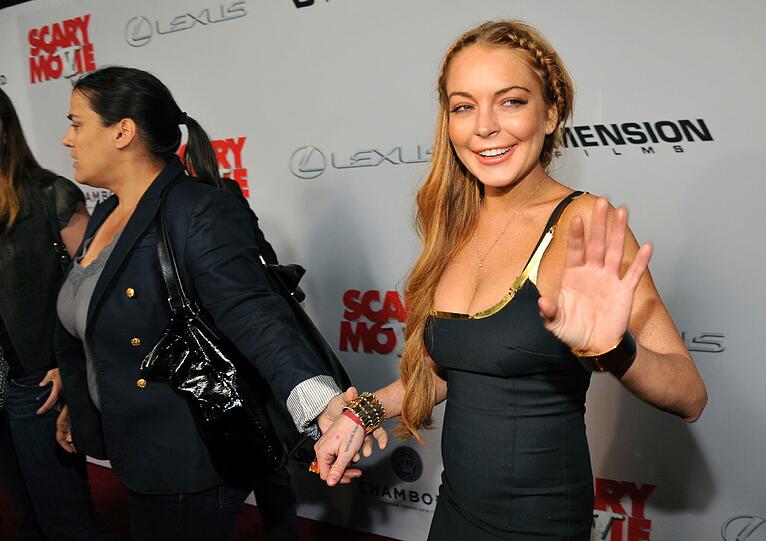 Platz 16: Skandalnudel Lindsay Lohan ist in den Schlagzeilen wegen Alkohol am Steuer, Drogen-Eskapaden und Gefängnisstrafen.