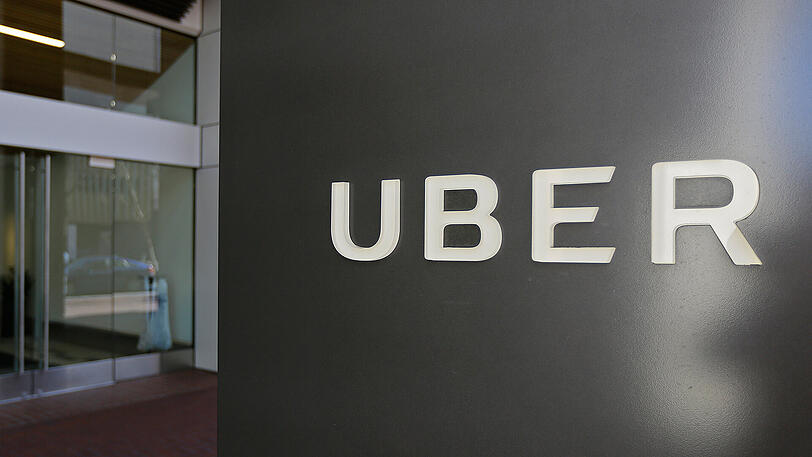 Die Firmenzentrale des Fahrdienst-Vermittlers Uber in San Francisco (USA).