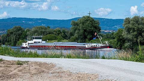 Zeitweise behindert Niedrigwasser die Schifffahrt auf der Donau. (Archivbild)
