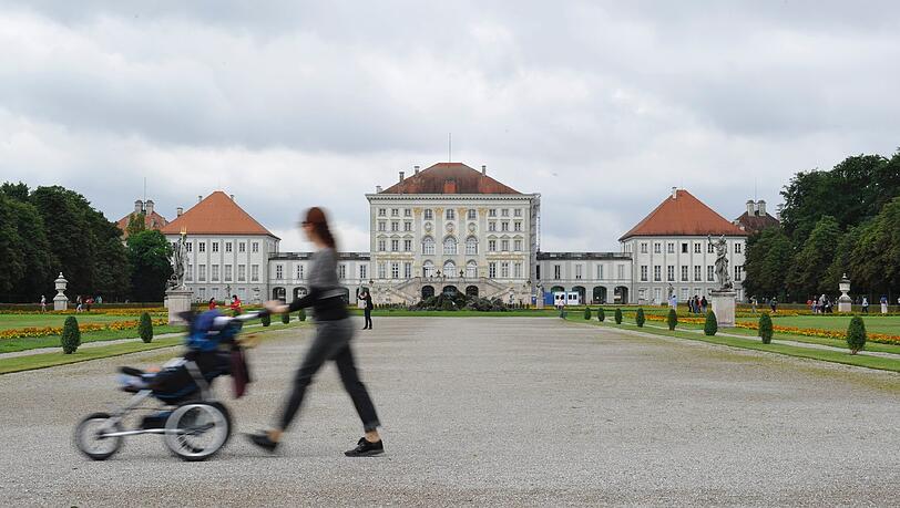 Auch bei Spaziergängern sehr beliebt: Der Nymphenburger Schlosspark. Auch bei Spaziergängern sehr beliebt: Der Nymphenburger Schlosspark.