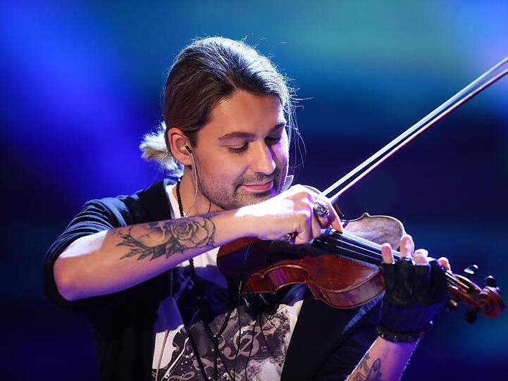 David Garrett ist wieder am Start.