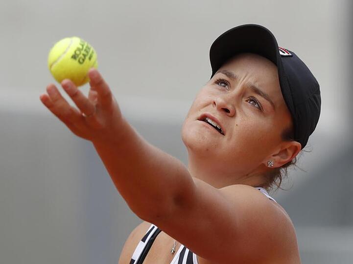 Ashleigh Barty hat sich ins Finale der French Open gespielt.