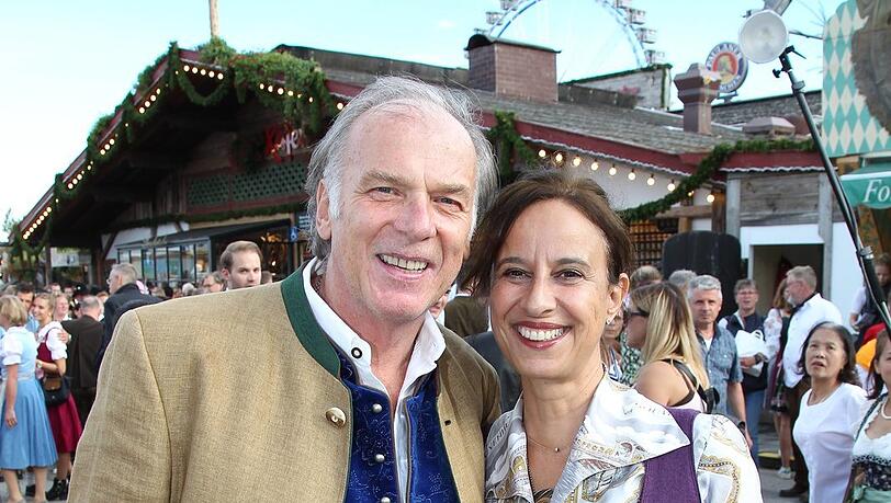 Große Liebe: Wolfgang Fierek mit Frau Djamila (seit 30 Jahren happy).
