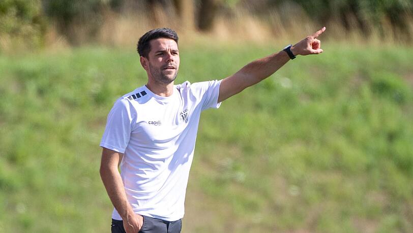 Schweinfurts Trainer Victor Kleinhenz hofft auf eine Pokal-Überrschung.