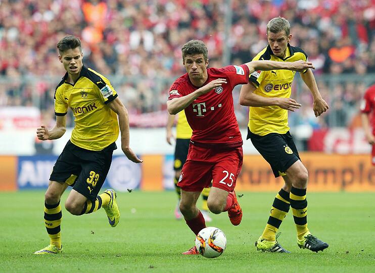 Durchschnittliche Bundesliga-Erfahrung: Und noch eine Statistik, in der die Bayern gegen den BVB den Kürzen ziehen. Mit durchschnittlich 124,85 Spielen pro Spieler liegt der FC Bayern knapp hinter Borussia Dortmund (127,07 Spiele pro Spieler) auf dem 2. Platz der Erfahrungs-Tabelle.