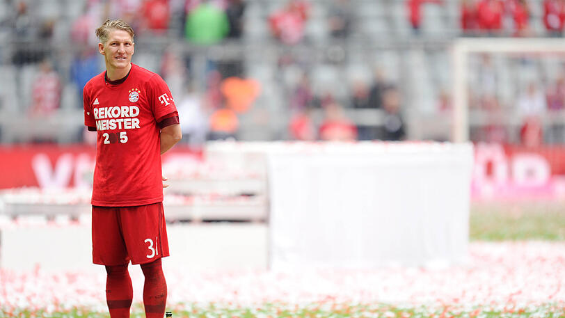 Wird am Dienstag sein Abschiedsspiel beim FC Bayern München bekommen: Bastian Schweinsteiger.