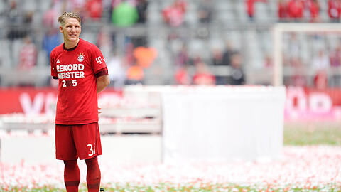 Wird am Dienstag sein Abschiedsspiel beim FC Bayern München bekommen: Bastian Schweinsteiger.