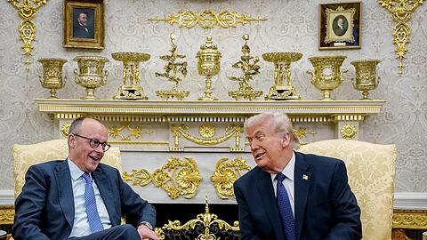 Kanzler und US-Pr&auml;sident kamen wieder gut miteinander zurecht im Oval Office.