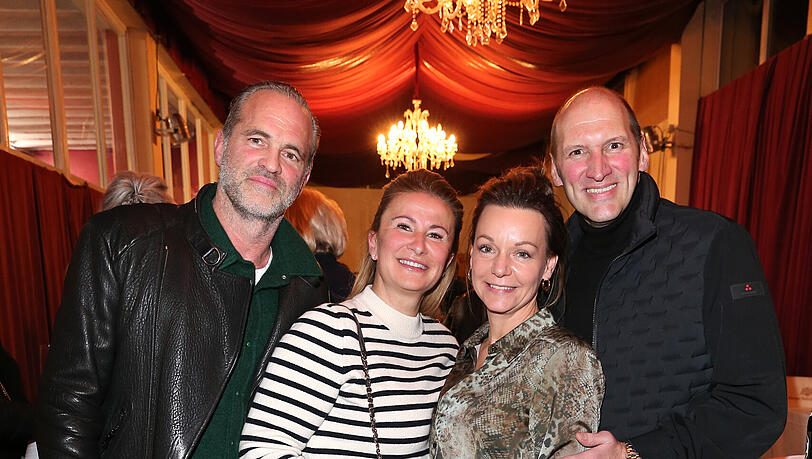 Wirte-Treff: Maria und Florian Lechner sowie Janina und Thomas Roiderer Wirte-Treff: Maria und Florian Lechner sowie Janina und Thomas Roiderer