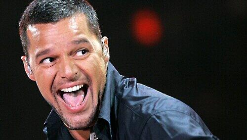 Sänger Ricky Martin (38) Sänger Ricky Martin (38)