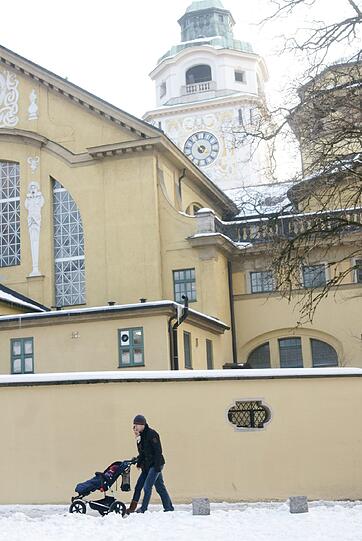 So schön ist die Landeshauptstadt im Winter.